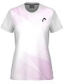 Head Tennis-Shirt Tie-Break (Moisture Transfer Microfiber Technologie) weiss/rosa Damen