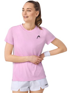Head Tennis-Shirt Tie-Break (Moisture Transfer Microfiber Technologie) rosa Damen