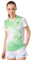 Head Tennis-Shirt Tie-Break (Moisture Transfer Microfiber Technologie) weiss/grün Damen