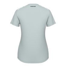 Head Tennis Shirt Tie-Break II 2024 (breathable, quick-drying) light blue/white Women
