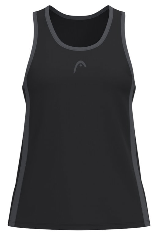 Head Tennis-Tank Club 25 Tech Tank Top (Racer Back) 2025 schwarz Damen