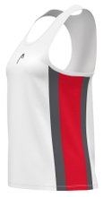 Head Tennis Tank Club 25 Tech Tank Top (Racer Back) 2025 white/red ladies