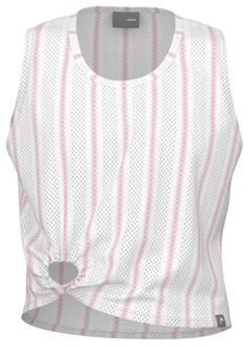 Head Tennis-Tank Move Tank Top (atmungsaktiv, schnelltrocknend) weiss/rosa Damen