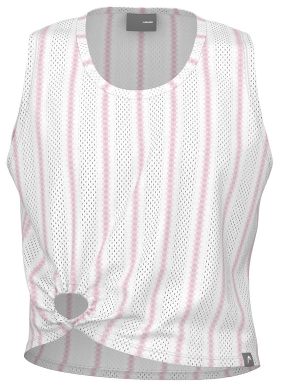 Head Tennis-Tank Move Tank Top (atmungsaktiv, schnelltrocknend) weiss/rosa Damen