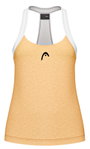 Head Tennis-Tank Play Tech Tank Top (Racer Back) gelb Damen