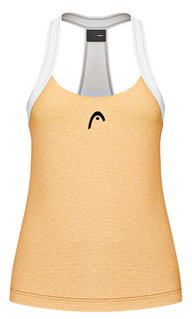 Head Tennis-Tank Play Tech Tank Top (Racer Back) gelb Damen