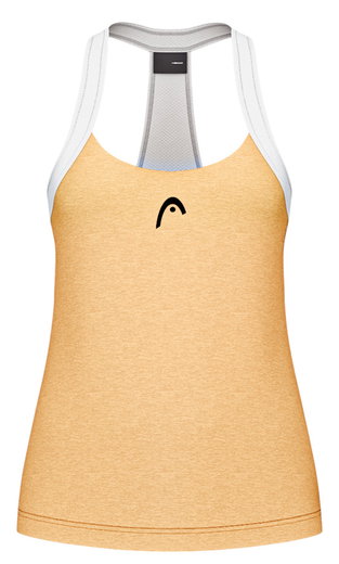 Head Tennis-Tank Play Tech Tank Top (Racer Back) gelb Damen