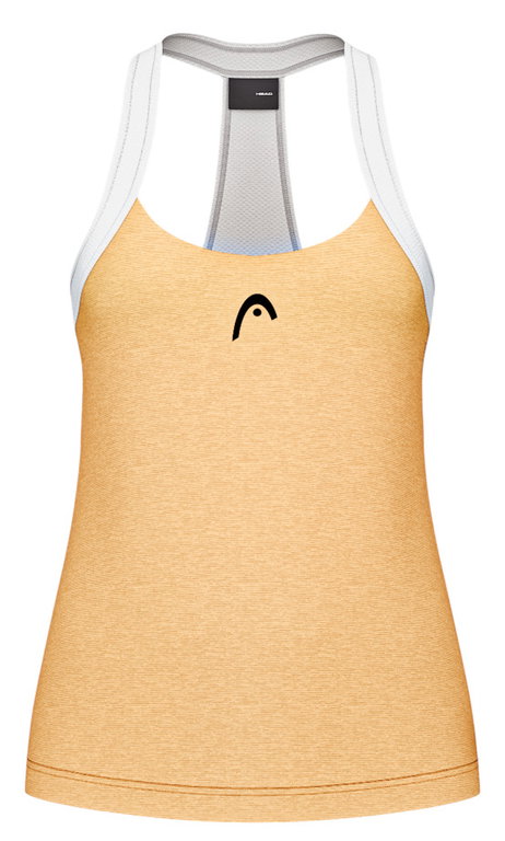 Head Tennis-Tank Play Tech Tank Top (Racer Back) gelb Damen