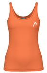 Head Tennis-Tank Top Spirit II (feuchtigkeitsabsorbierend) orange Damen