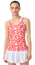 Head Tennis-Tank Top Spirit II (feuchtigkeitsabsorbierend) rot/weiss Damen