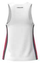 Head Tennis Tank Top Club 25 (Racer Back) 2025 white/red girls