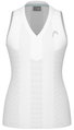 Head Tennis-Tank Top Performance (schnelltrocknend, V-Ausschnitt) 2025 weiss Damen