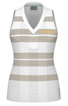 Head Tennis Tank Top Performance (quick-drying, V-neck) 2025 white/beige ladies