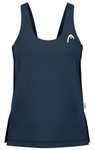 Head Tennis-Tank Top Spirit (100% Polyester) navyblau Damen