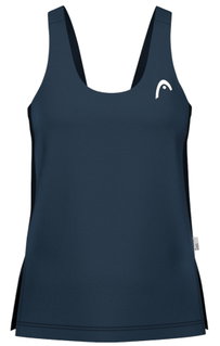 Head Tennis-Tank Top Spirit (100% Polyester) navyblau Damen