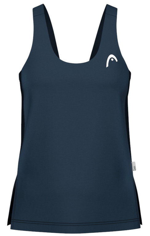 Head Tennis-Tank Top Spirit (100% Polyester) navyblau Damen