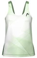 Head Tennis-Tank Top Spirit (100% Polyester) weiss/grün Damen