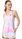 Head Tennis-Tank Top Spirit (100% Polyester) weiss/rosa Damen