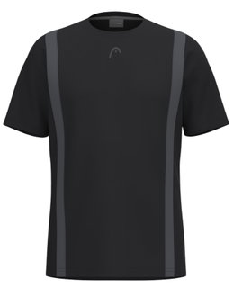 Head Tennis T-shirt Club 25 Tech (moisture-wicking) 2025 black men's