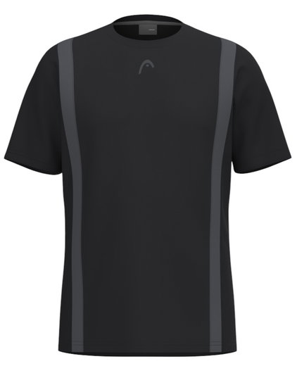 Head Tennis-Tshirt Club 25 Tech (feuchtigkeitsabsorbierend) 2025 schwarz Herren
