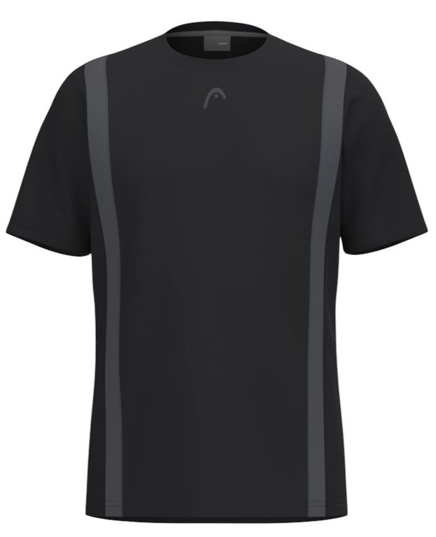 Head Tennis-Tshirt Club 25 Tech (feuchtigkeitsabsorbierend) 2025 schwarz Herren