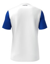 Head Tennis-Tshirt Club 25 Tech (feuchtigkeitsabsorbierend) 2025 weiss/royalblau Herren