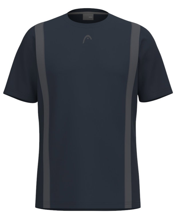 Head Tennis-Tshirt Club 25 Tech (100% Polyester, atmungsaktiv) 2025 navyblau Jungen