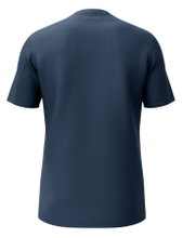 Head Tennis T-shirt Club 25 Tech (100% Polyester, breathable) 2025 navy blue boys