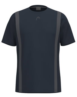 Head Tennis-Tshirt Club 25 Tech (feuchtigkeitsabsorbierend) 2025 navyblau Herren