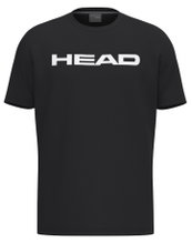 Head Tennis T-shirt Club Original (mixed fabric) black boys