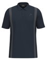 Head Tennis-Polo Club Original (Mischgewebe, feuchtigkeitsabsorbierend) 2025 navyblau Herren