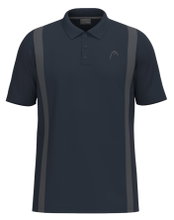 Head Tennis-Polo Club Original (Mischgewebe, feuchtigkeitsabsorbierend) 2025 navyblau Herren