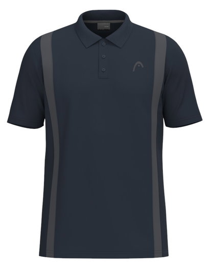 Head Tennis-Polo Club Original (Mischgewebe, feuchtigkeitsabsorbierend) 2025 navyblau Herren