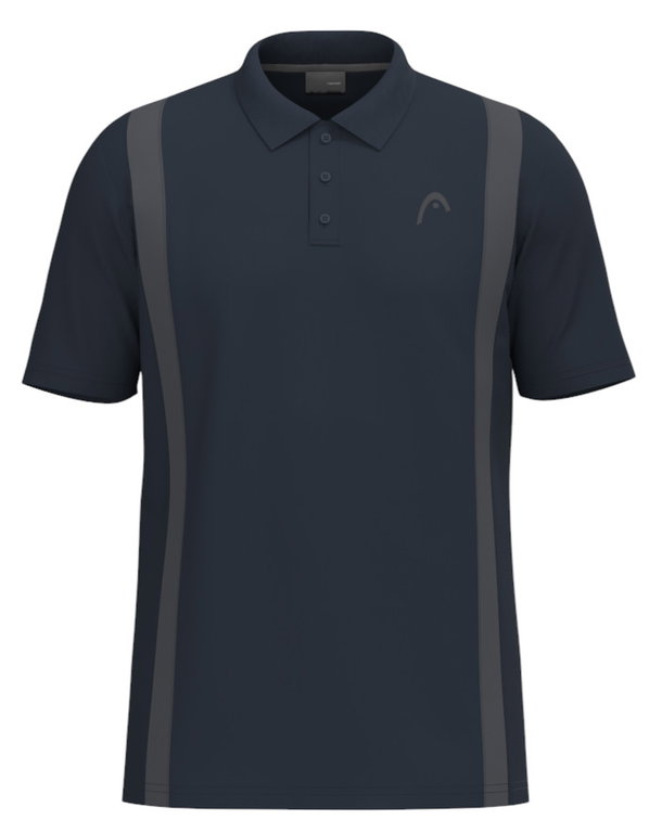 Head Tennis Polo Club Original (mixed fabric, moisture-absorbing) 2025 navy blue men's