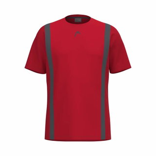 Head Tennis T-shirt Club 25 Tech (moisture-wicking) 2026 red men's
