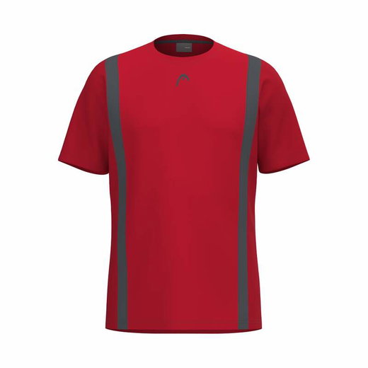 Head Tennis-Tshirt Club 25 Tech (feuchtigkeitsabsorbierend) 2026 rot Herren