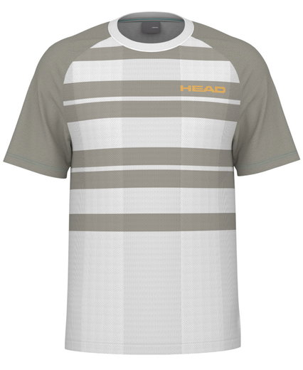 Head Tennis-Tshirt Performance (feuchtigkeitsabsorbierend) weiss/beige Herren