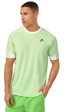 Head Tennis T-shirt Play Tech (Moisture Transfer Microfiber Technology) 2025 green men's
