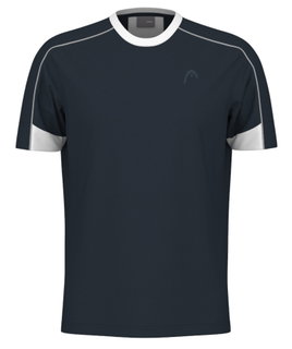 Head Tennis-Tshirt Play Tech (Moisture Transfer Microfiber Technologie) 2025 navyblau Herren