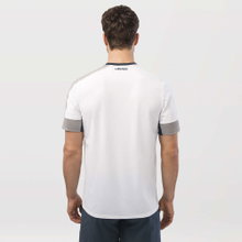 Head Tennis-Tshirt Play Tech (atmungsaktiv, Mesh-Einsätze) weiss/grün Herren