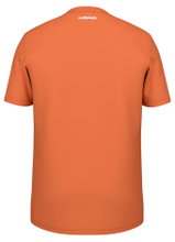 Head Tennis T-shirt Rainbow (mixed fabric, moisture-absorbing) 2025 orange men's