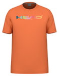 Head Tennis-Tshirt Rainbow (Mischgewebe, feuchtigkeitsabsorbierend) 2025 orange Herren