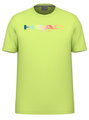 Head Tennis-Tshirt Rainbow (Mischgewebe, feuchtigkeitsabsorbierend) 2025 limegelb Herren