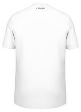 Head Tennis T-shirt Rainbow (mixed fabric, moisture-absorbing) 2025 white men's