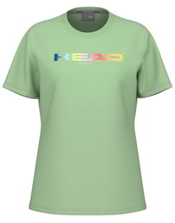 Head Tennis-Tshirt Rainbow (Mischgewebe) grün Damen