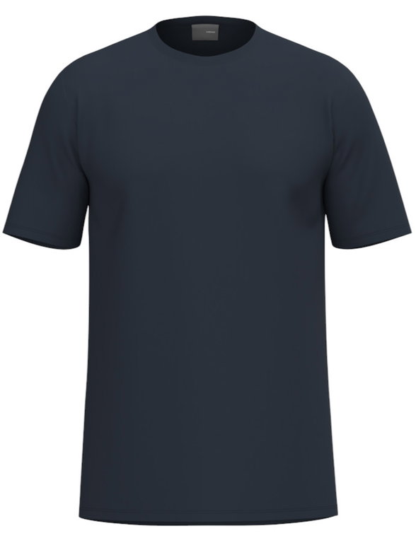 Head Tennis-Tshirt Simple (100% Polyester) 2025 navyblau Herren