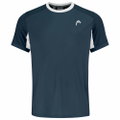Head Tennis-Tshirt Slice 2023 (atmungsaktiv) navyblau Jungen