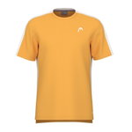 Head Tennis-Tshirt Slice 2024 (atmungsaktiv, Mesh-Einsätze) gelb Herren