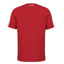 Head Tennis T-shirt Slice (breathable, mesh inserts) red men's