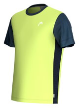 Head Tennis T-shirt Slice (moisture-wicking) 2025 lime yellow men's
